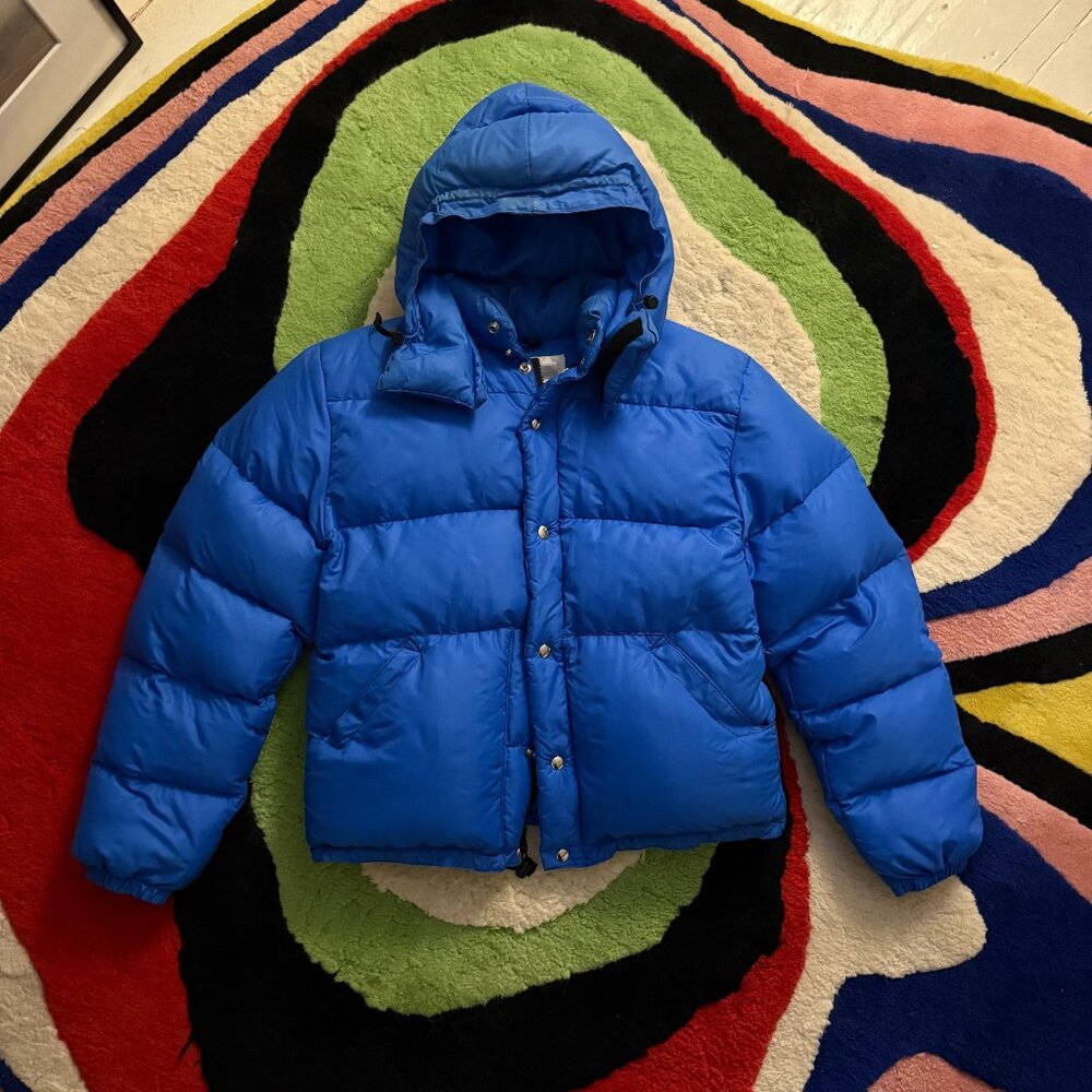 Crescent Down Works down jacket – Blue – Unisex Medium